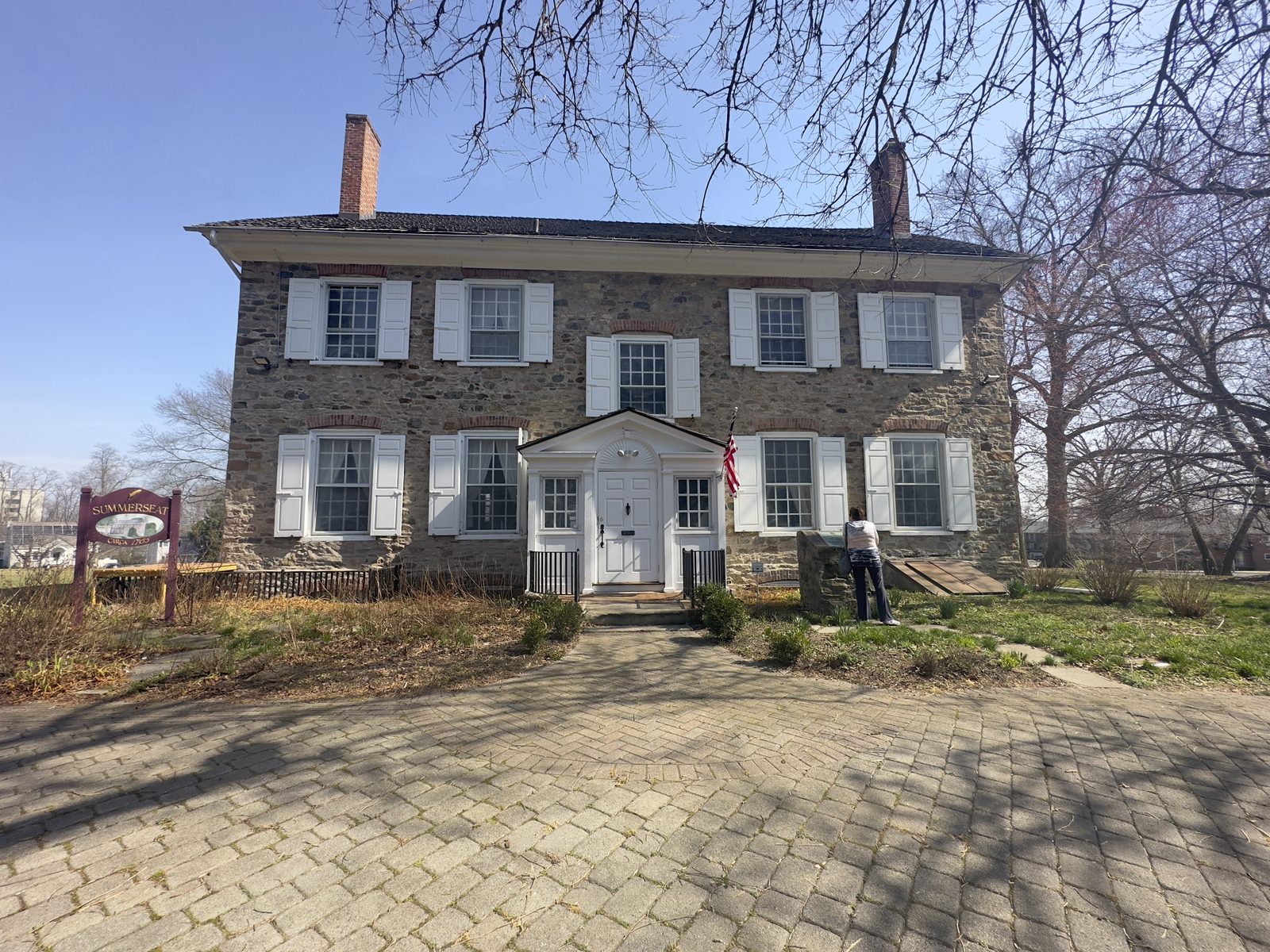 Summerseat, Washington’s headquarters in December 1776